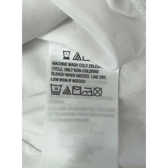 QVC Susan Graver Tweed Shawl Collar Blazer w/ Fray Trim White/Black NWOT Size 14 - Picture 4 of 8